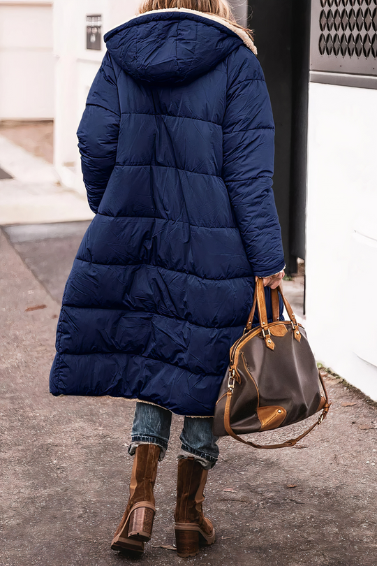 Damen Parka Mantel aus hochwertigem Material für Winter