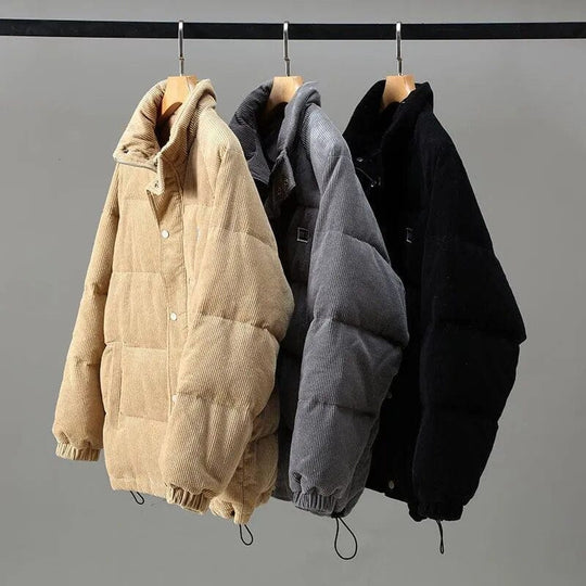 Gepolsterte Jacke für Herren für den Winter