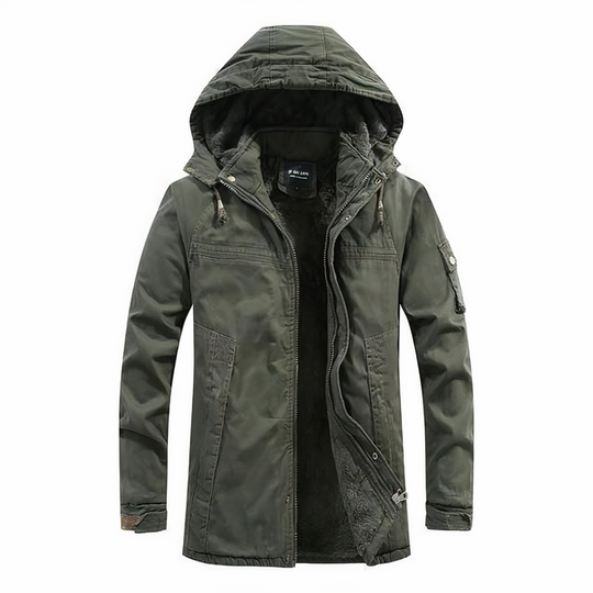 Herren Kapuzenjacke aus warmem Material für Männer