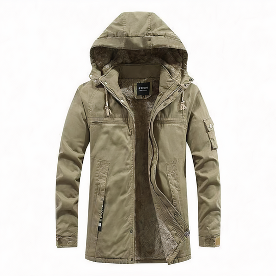 Herren Kapuzenjacke aus warmem Material für Männer