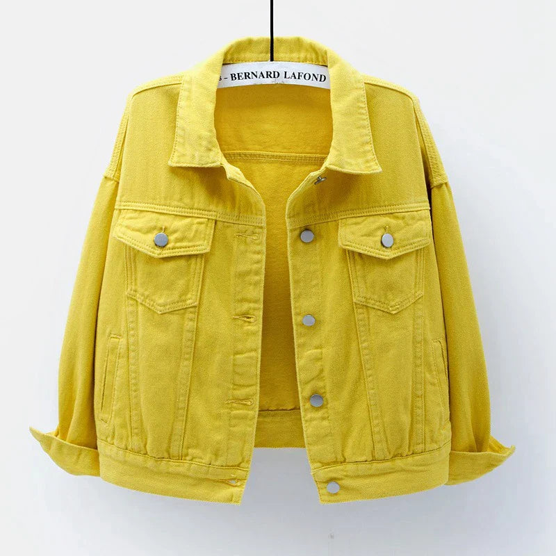 Lässige Jeansjacke für Damen