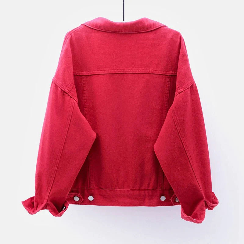 Lässige Jeansjacke für Damen