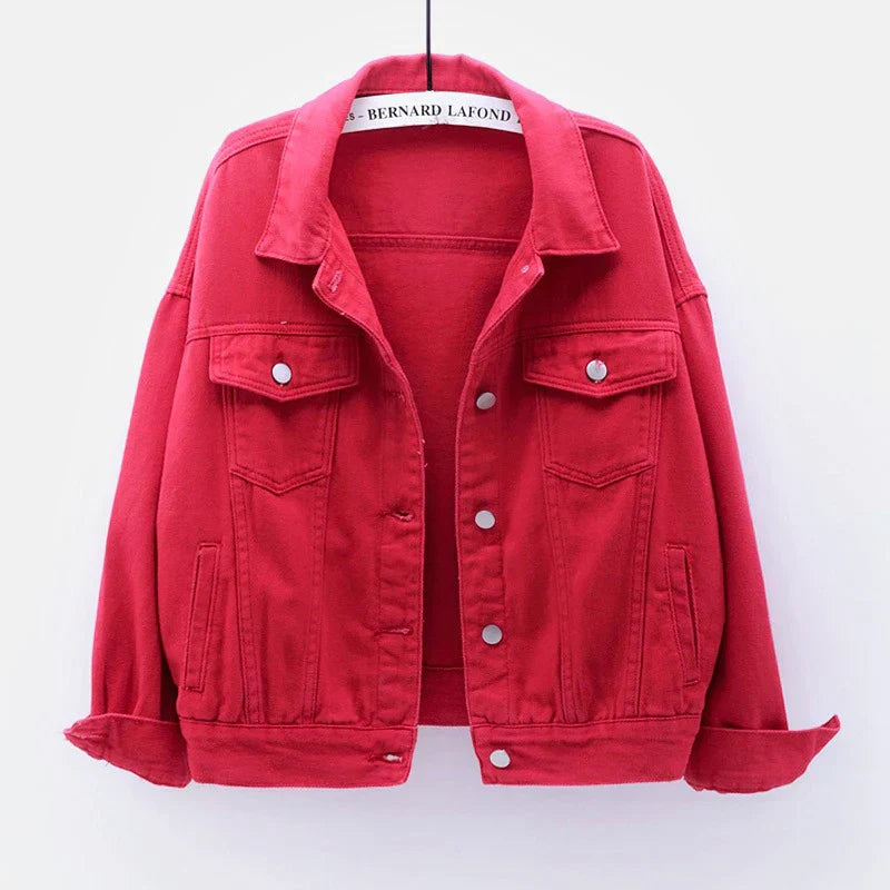 Lässige Jeansjacke für Damen