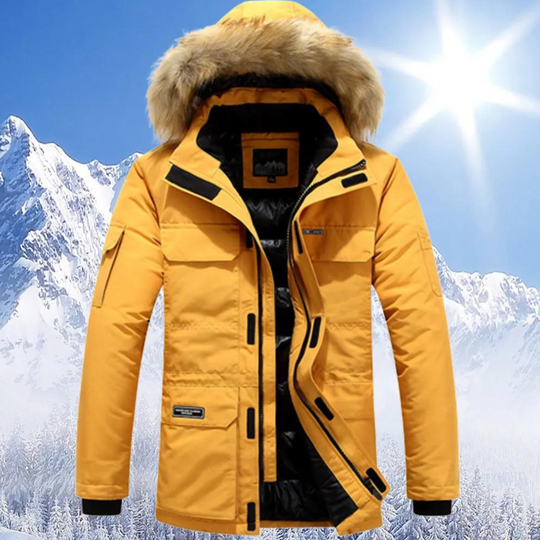 Stylischer Winter Parka für Herren aus warmem Material
