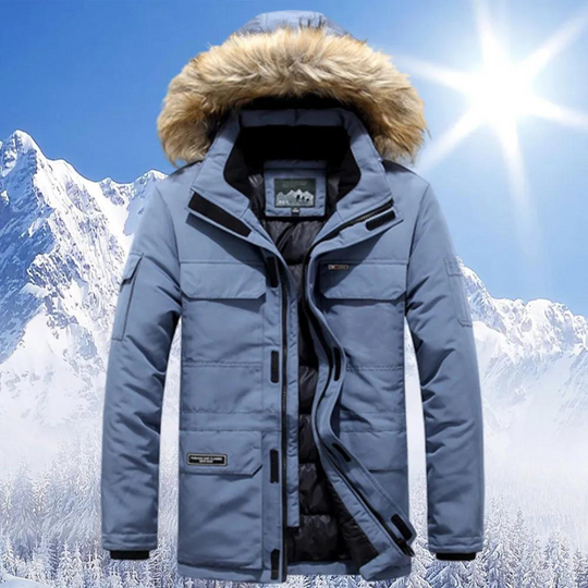 Stylischer Winter Parka für Herren aus warmem Material