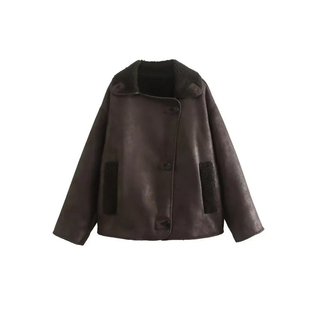Warme Langarmjacke für Damen