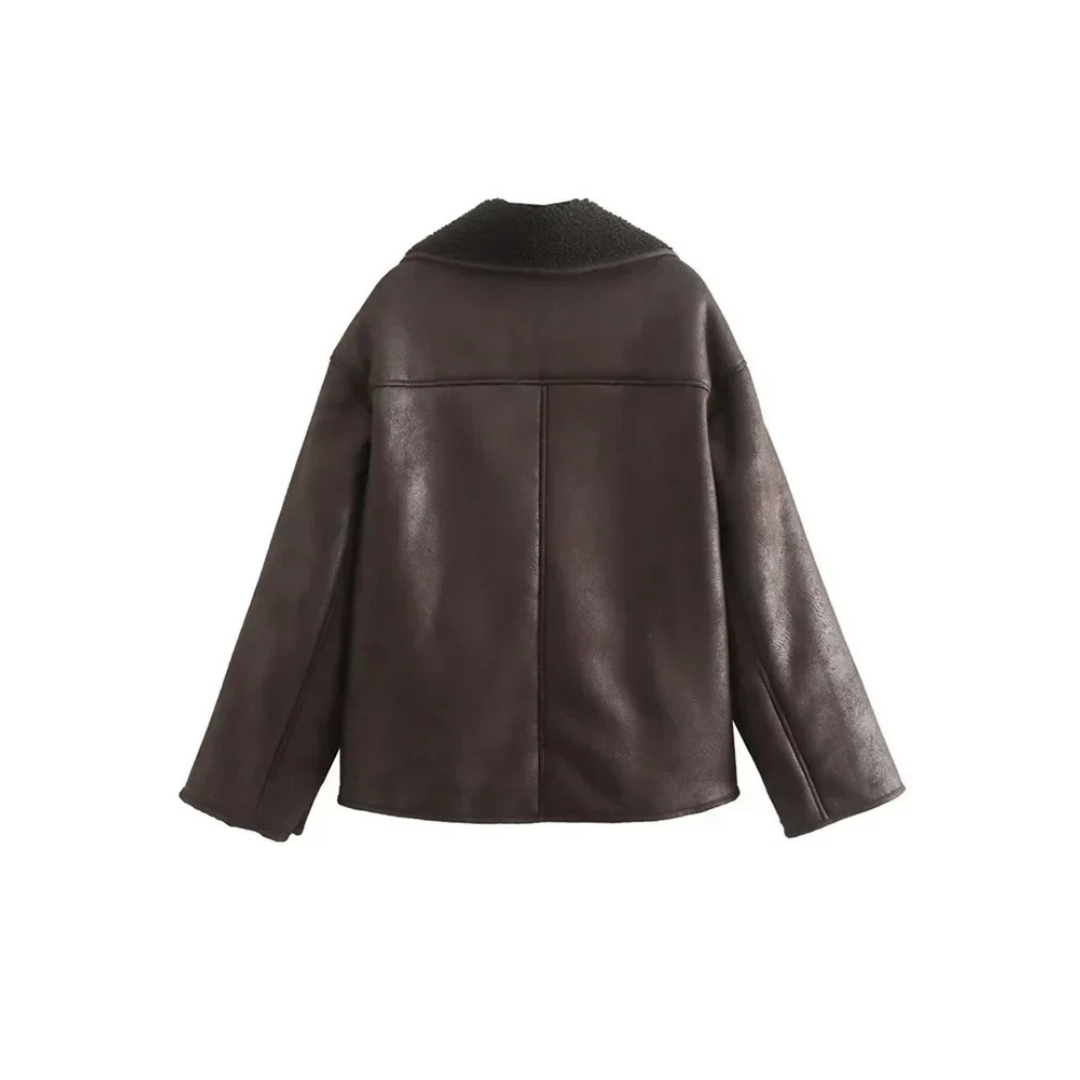 Warme Langarmjacke für Damen