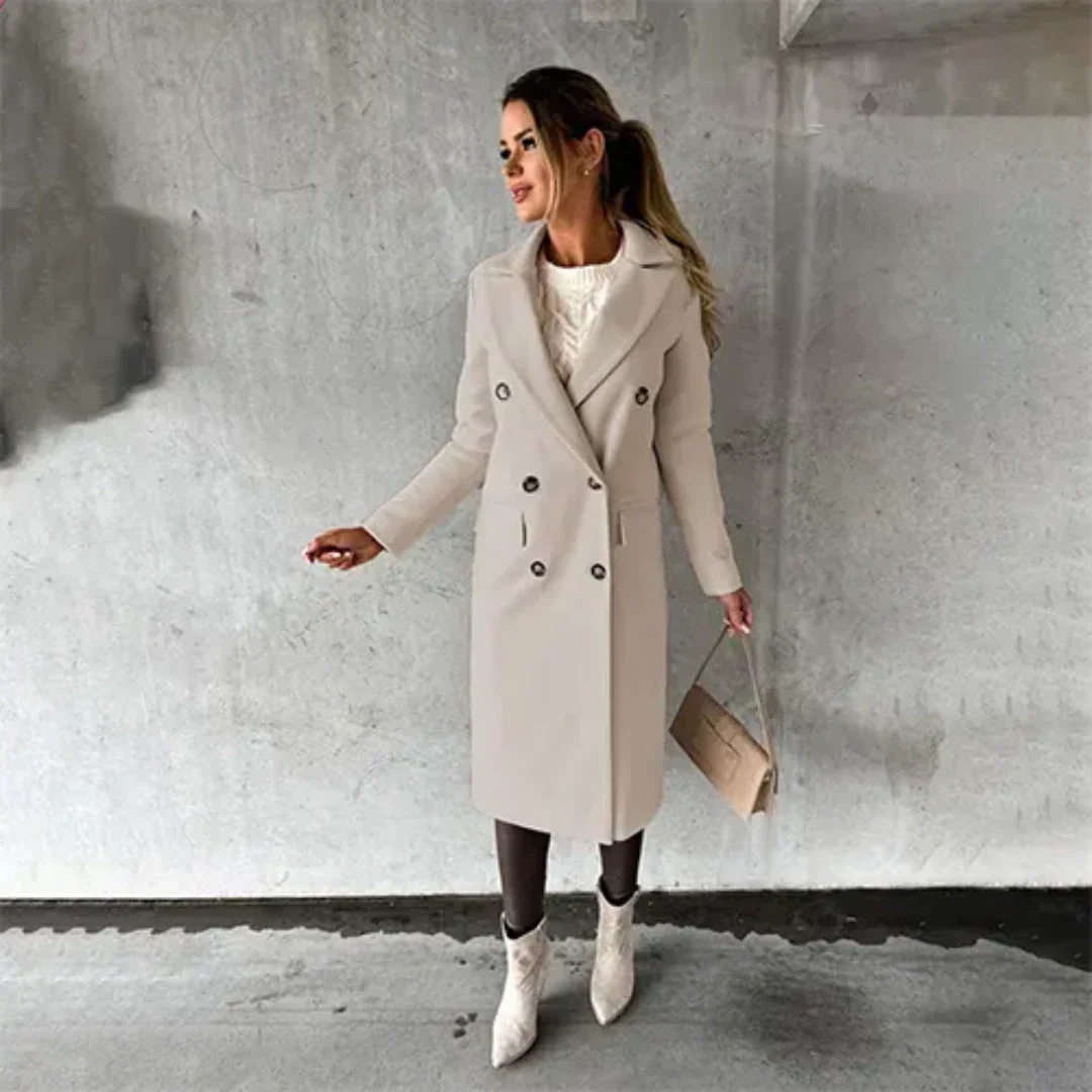 Warmer Trench Mantel für Damen