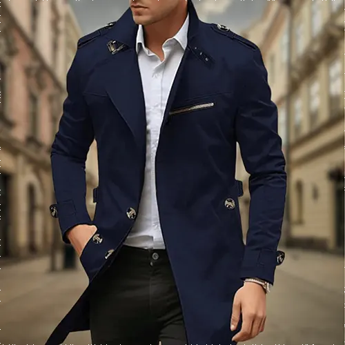 Zweireihiger Trenchcoat für Herren